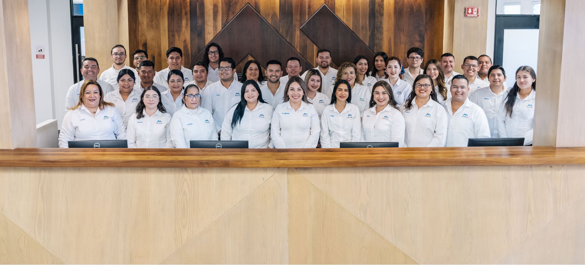 Group of Tetakawi employees in office